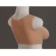 Seno Finto Indossabile in Silicone Coppa C con Pettorina