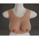 Seno Finto Indossabile in Silicone Coppa C con Pettorina