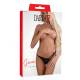 Gina Perizoma Sexy per Donna in Pizzo Nero