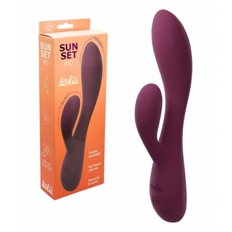 Vibratore Rabbit Flessibile per Donna Ricaricabile USB