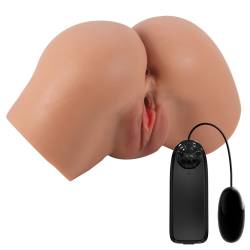 Masturbatore Realistico Culo Vera Vagina Mulatta Vibrante