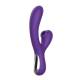 Vibratore con Succhia Clitoride - Viola