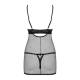 OBSESSIVE Sexy Chemise a Rete con Perizoma