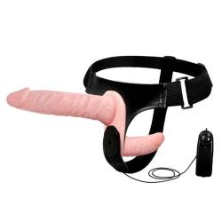 Pegging Strapon Doppio Vibrante Indossabile da Donna