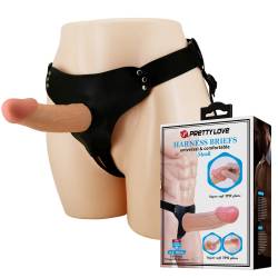 Strapon per Uomo in Silicone con Dildo Cavo Indossabile a Cintura
