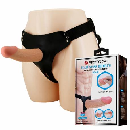 Strapon per Uomo in Silicone con Dildo Cavo Indossabile a Cintura