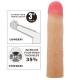 Guaina Fallica 20 cm Realistica Prolunga Pene 7,5 cm