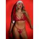 Sexy Completino Intimo Donna in Pizzo Rosso