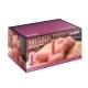 Lady Boy Miah Mezzo Busto Vibrante Trans Torso Masturbatore con Dildo a Spinta