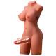 Lady Boy Miah Mezzo Busto Vibrante Trans Torso Masturbatore con Dildo a Spinta