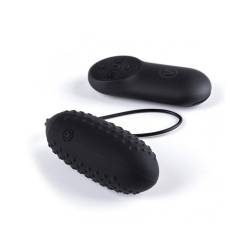 Ovetto Vibrante in Silicone Ricaricabile Virgite G4 Nero