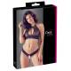 Sexy Completo Intimo Aperto con Top Trasparente e Perizoma con Catena