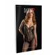 Bodystocking Aperto e Velato Misto Rete Sexy Lingerie Donna