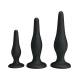 Kit di 3 Plug Anali in Silicone - Misure Progressive per Prime Esperienze