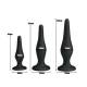 Kit di 3 Plug Anali in Silicone - Misure Progressive per Prime Esperienze