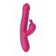 Vibratore Rabbit a Spinta per Vagina e Clitoride, Riscaldante, USB