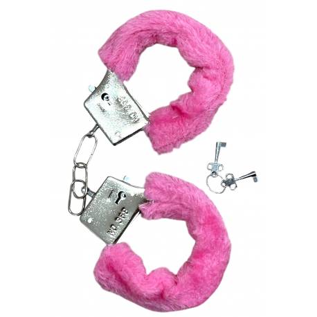 Sexy Manette Pelose con Pelliccia Rosa