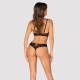 OBSESSIVE Sexy Completo Intimo con Perizoma Aperto