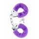 Sexy Manette Pelose con Pelliccia Viola