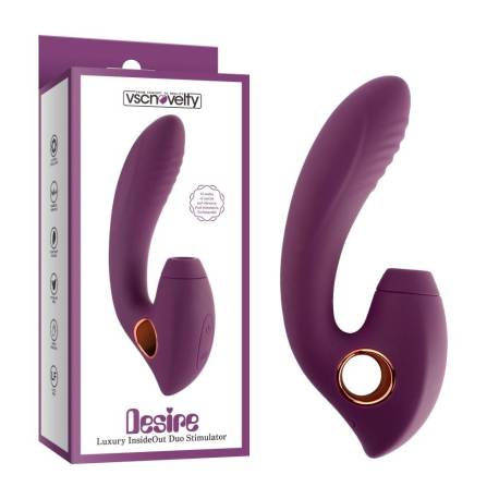 Luxury Vibratore con Aspirazione Succhia Clitoride