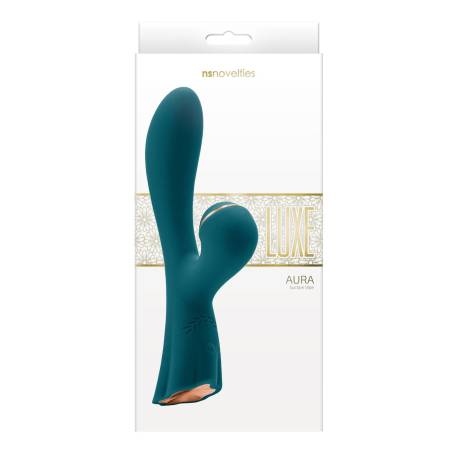 Deluxe Vibratore Rabbit con Succhia Clitoride